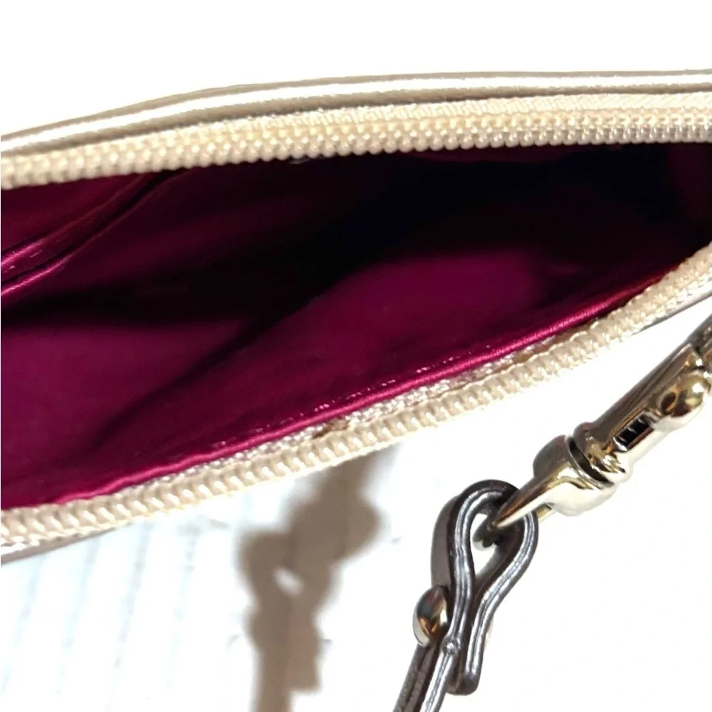 Coach Colorful Sequin Wristlet